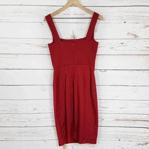 Reformation | Red Vix Dress NEW - Picture 5 of 8